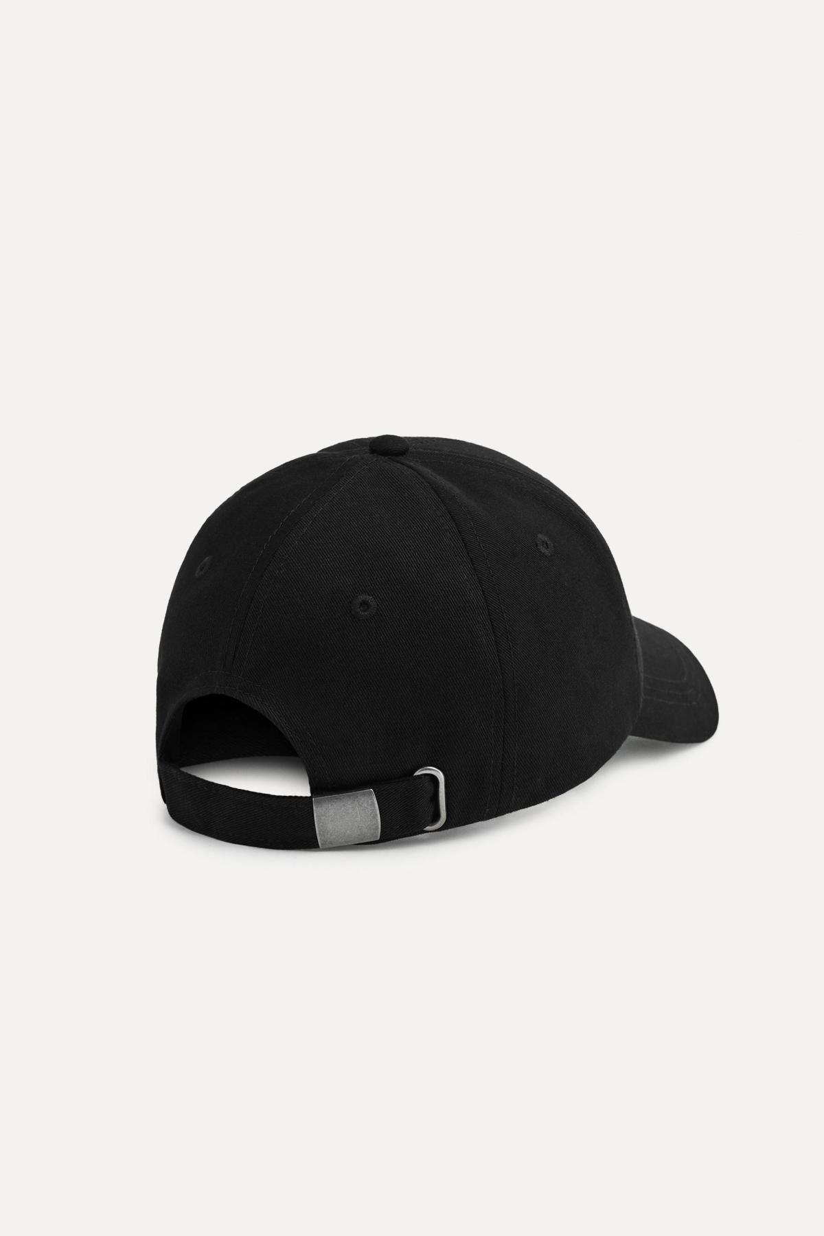 자라 50주년 베이직 코튼 캡모자 3920/223 BLACK - 상세 이미지 2