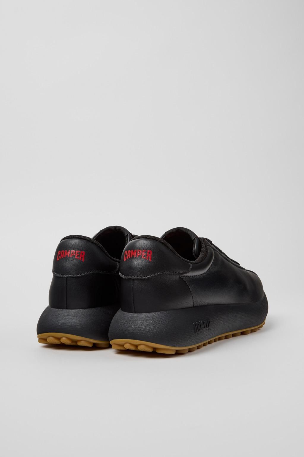 캠퍼 프리미엄 레더 로우탑 스니커즈 Pelotas Athens K201853-001 BLACK - 상세 이미지 3