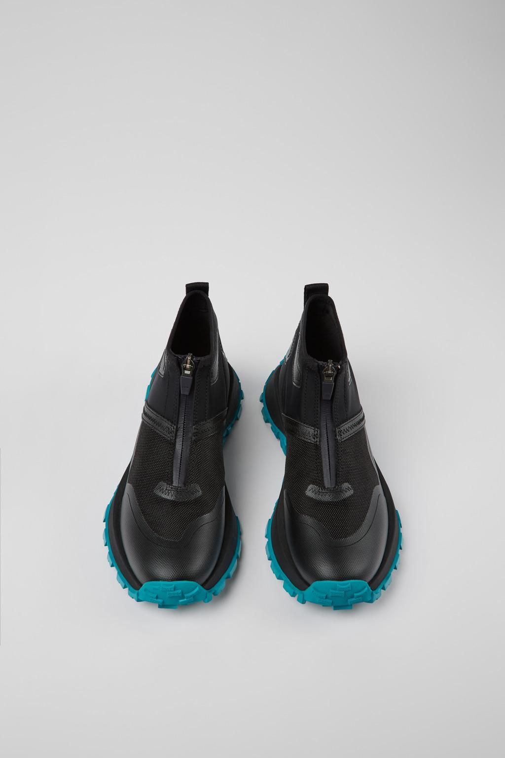캠퍼 테크니컬 비브람 아웃솔 리사이클 앵클부츠 Drift Trail K400740-003 BLACK - 상세 이미지 4