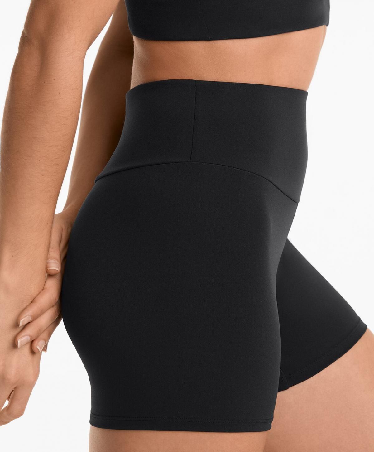 오이쇼 테크니컬 하이웨이스트 10CM 핫팬츠 1243/226 BLACK - 상세 이미지 5