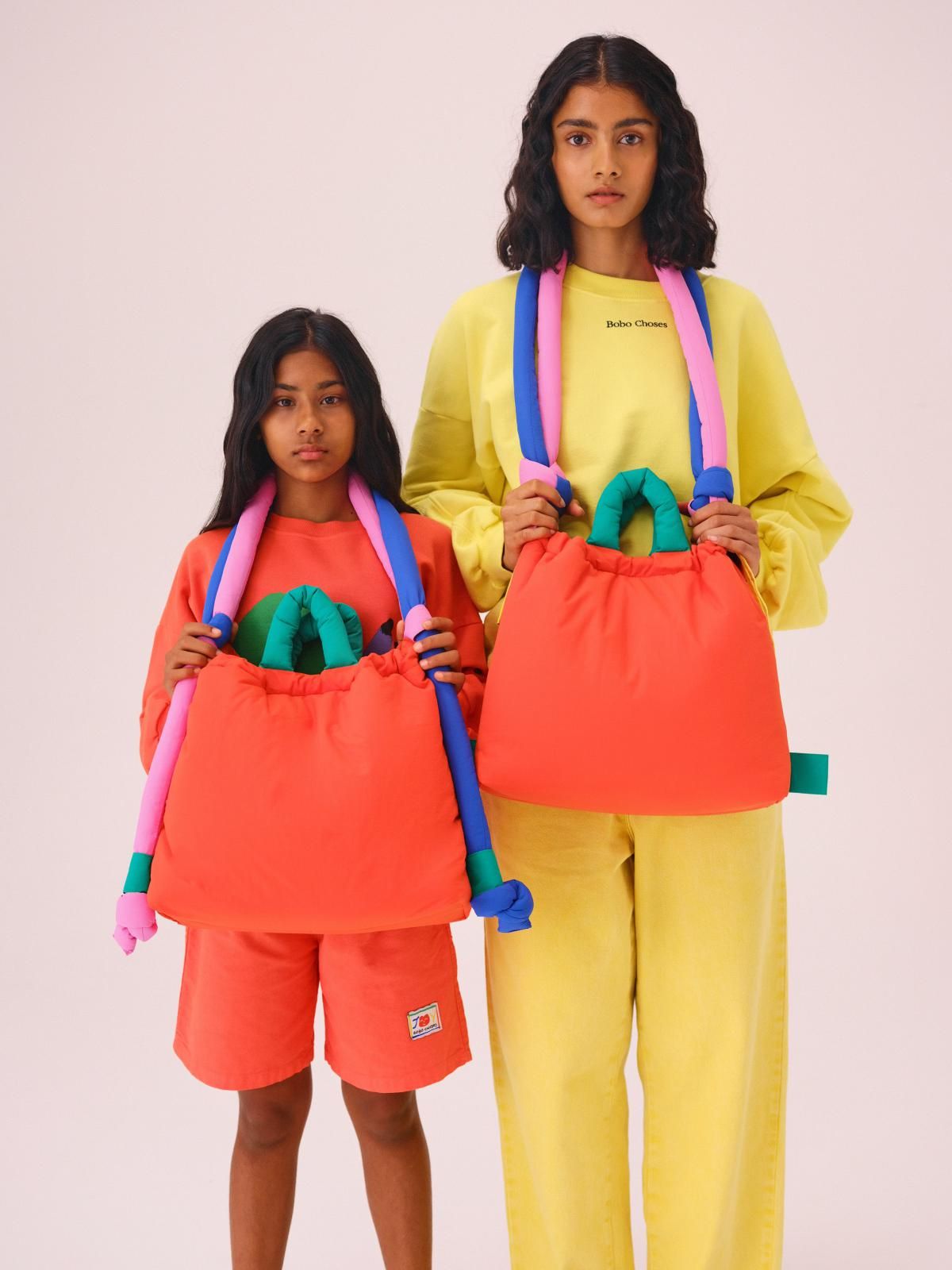 올랜드 멀티컬러 소프트 테크니컬 백 Ona 54620055896399 BOBO CHOSES X OLEND - COLOR BLOCK - 상세 이미지 3
