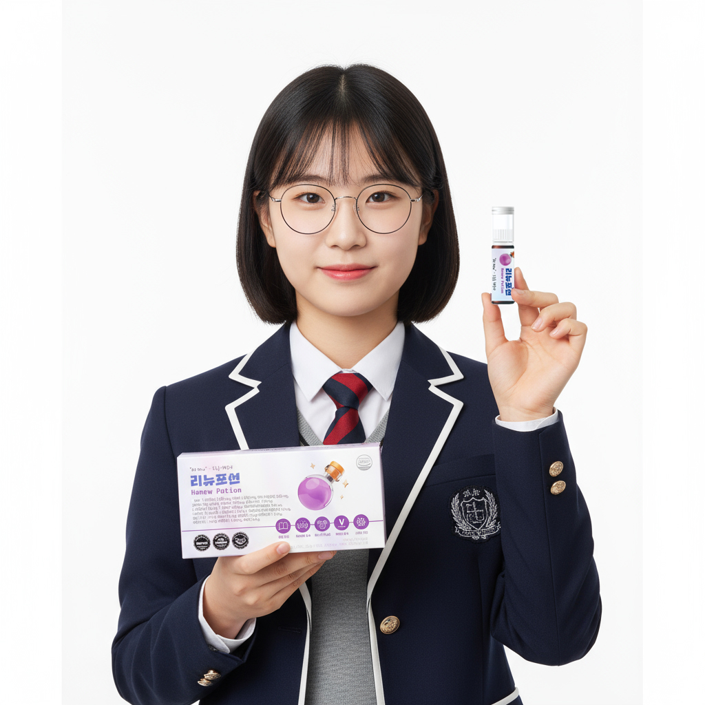 리뉴포션 몰입 집중 특허원료 청소년 수험생 아르기닌 타우린 마그네슘 - 상세 이미지 4