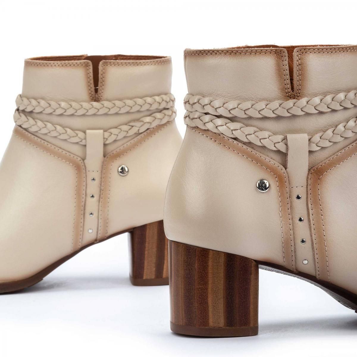 피콜리노스 클래식 앵클부츠 CALAFAT 레더 포인트 W1Z-8521 MARFIL - 상세 이미지 3