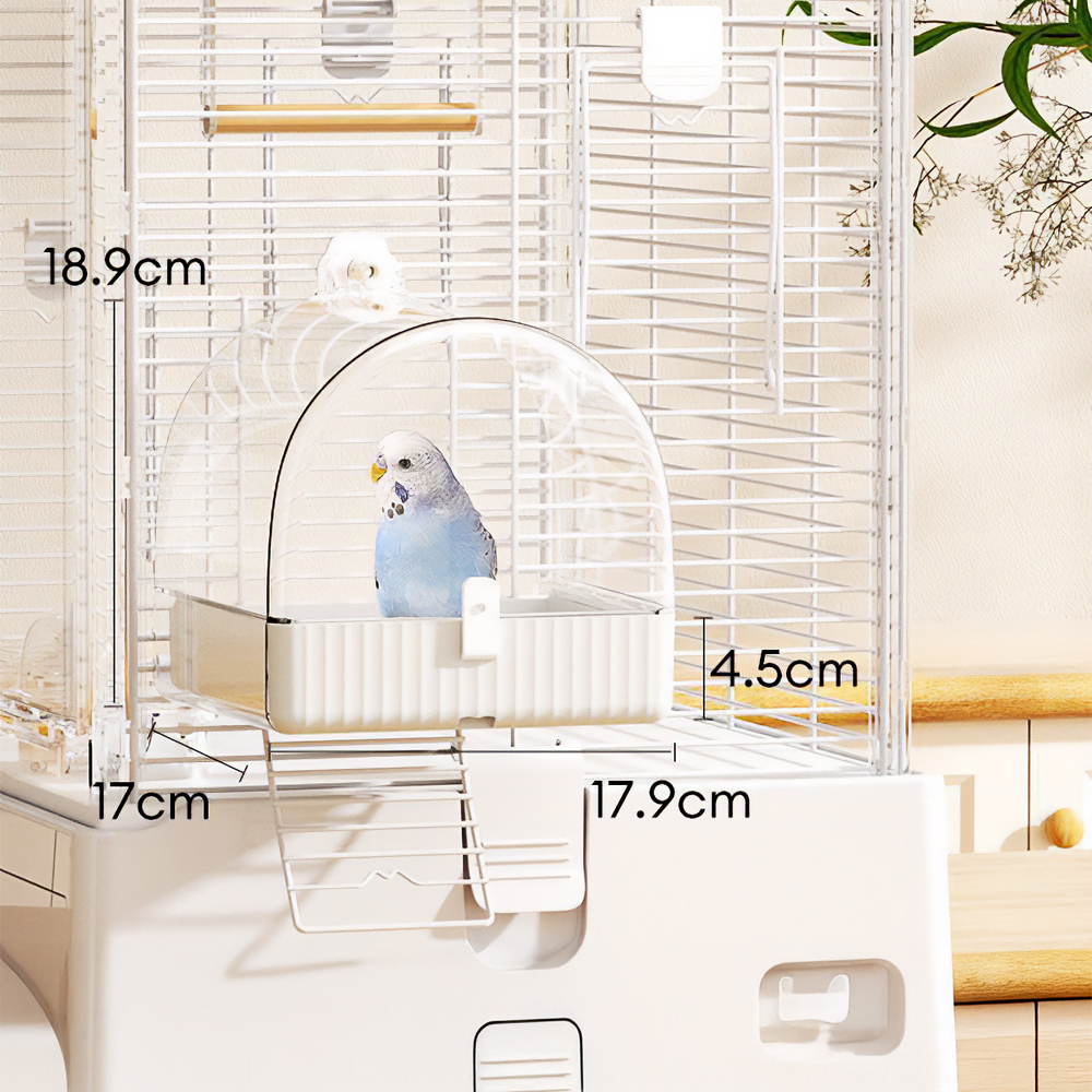앵무새 하우스 아크릴 횃대 놀이터 용품 새장