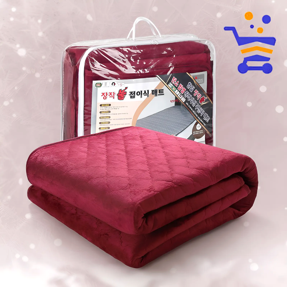 한일테크 장작불 극세사 탄소매트 싱글 - 상품 이미지