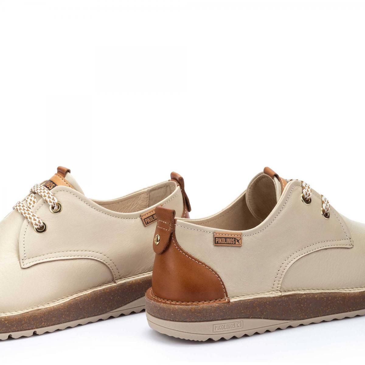 피콜리노스 컴포트 소프트레더 로우탑 스니커즈 BAZA W8S-4786 MARFIL - 상세 이미지 3