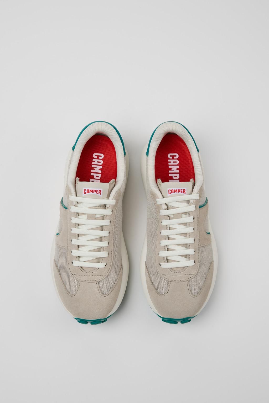 캠퍼 멀티컬러 리사이클드 테크니컬 스니커즈 Pelotas Athens K201826-005 GREY - 상세 이미지 4