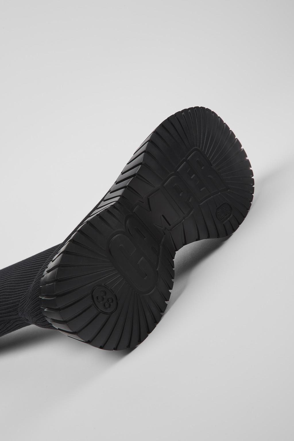 캠퍼 플랫폼 청키솔 텐셀 롱부츠 K400689-003 BLACK - 상세 이미지 5