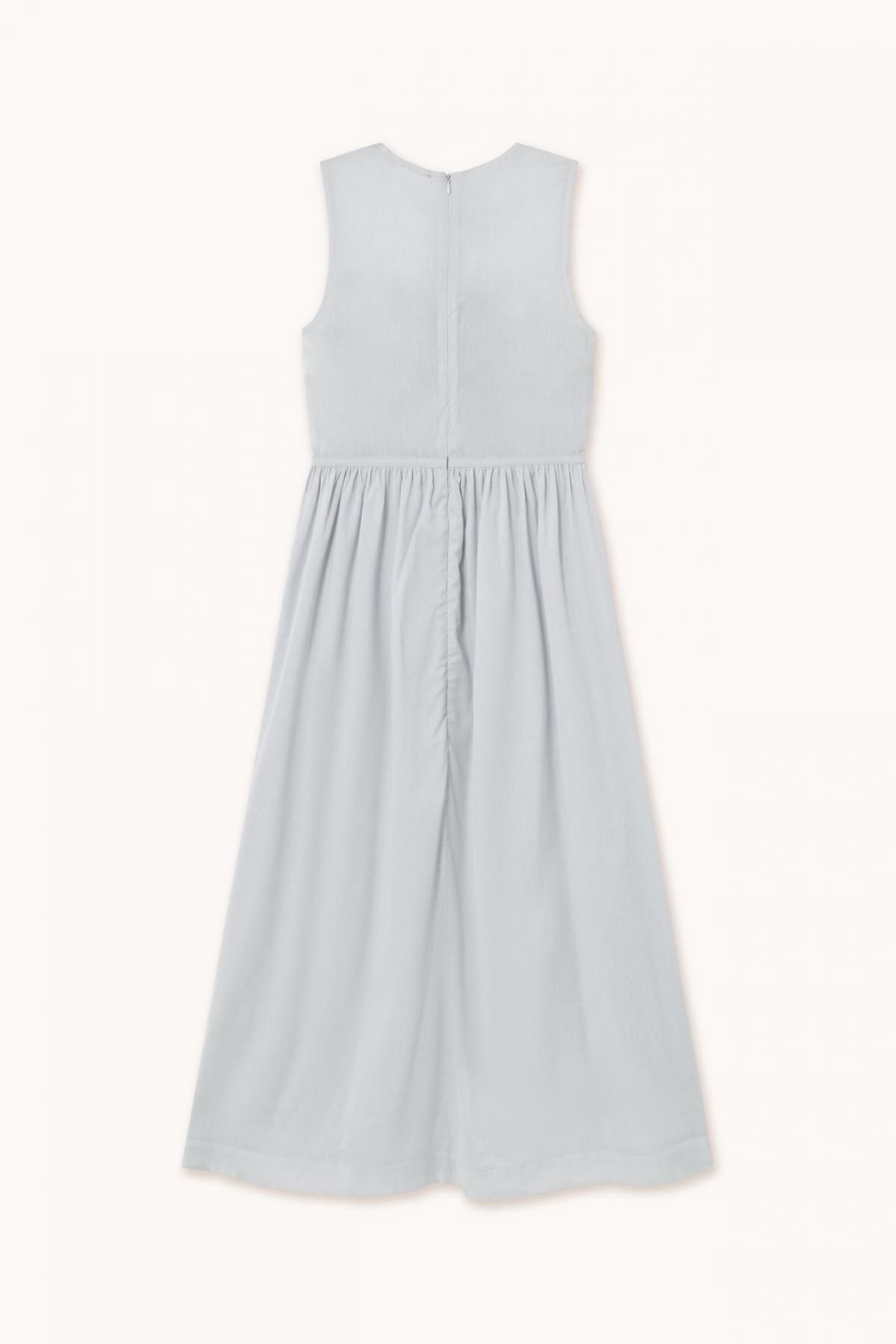 타이니코튼 로맨틱 민소매 보일 롱 원피스 SS25-610L19 ONE COLOR - 상세 이미지 3