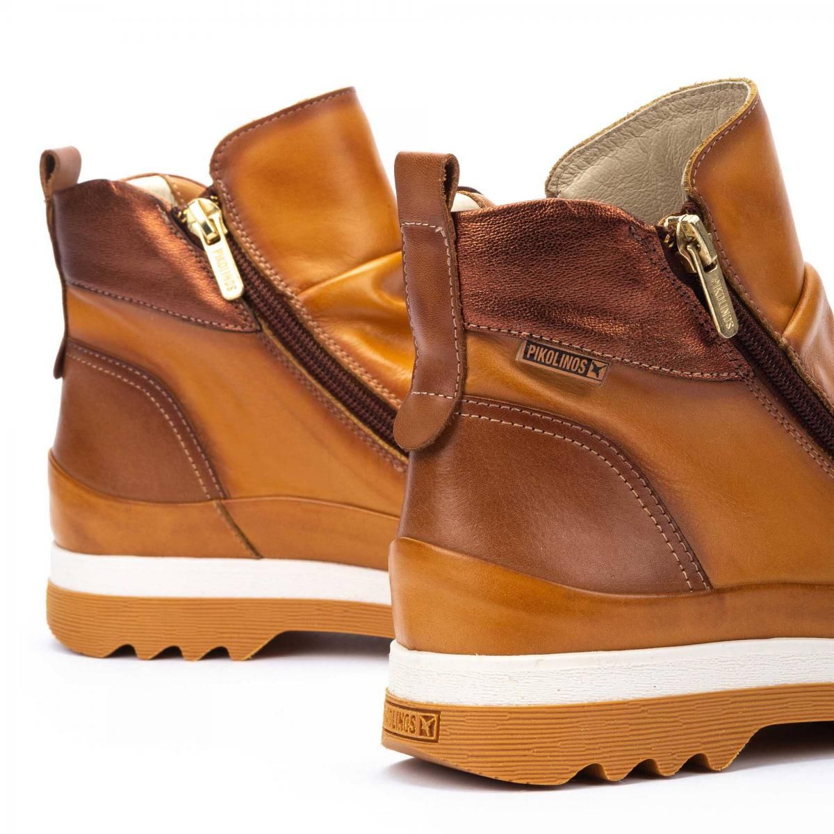 피콜리노스 캐주얼 레더 앵클 부츠 VIGO W3W-8888C4 CHEDDAR - 상세 이미지 3