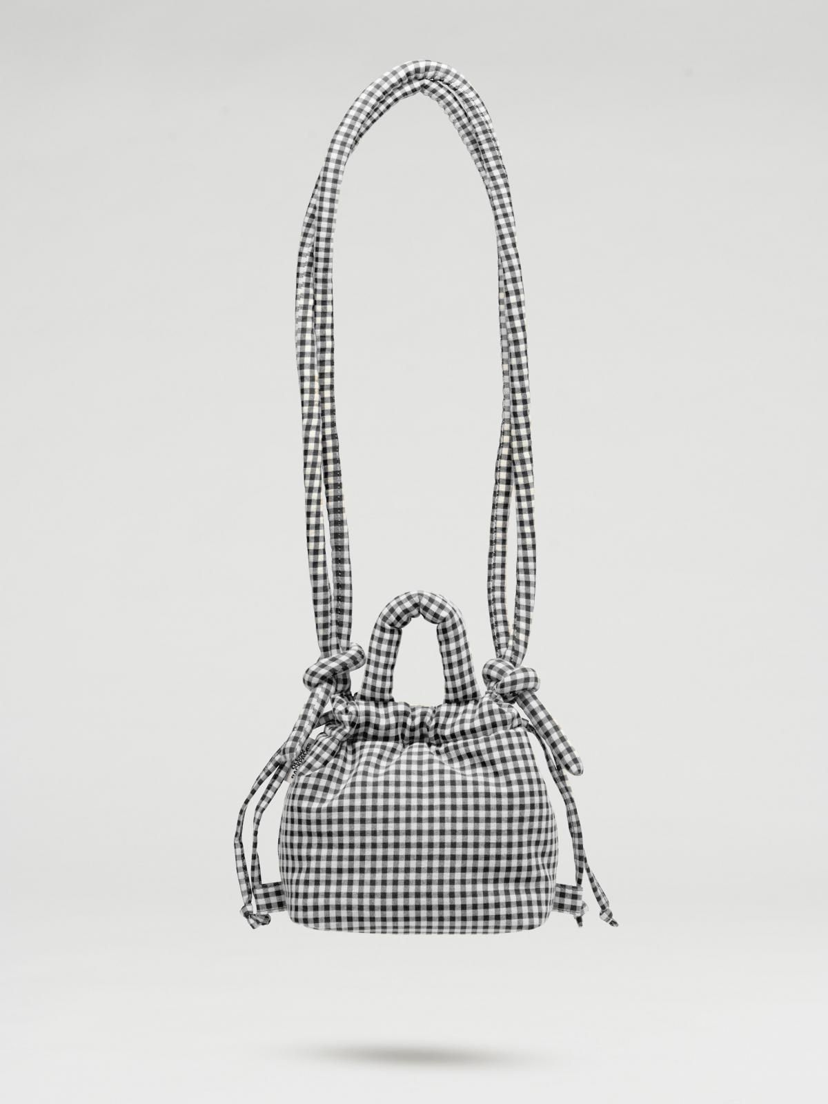 올랜드 체크 미니 소프트 버킷백 Micro Ona Soft Bag 49210623689039 VICHY BLACK - 메인 이미지