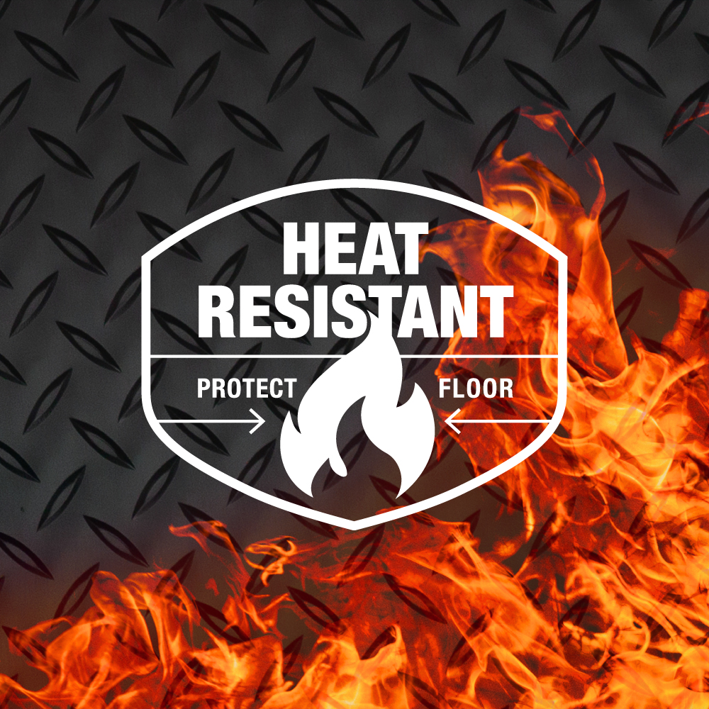 스테츠 BBQ 내열 매트 방염 바베큐 캠핑 그릴 화로대