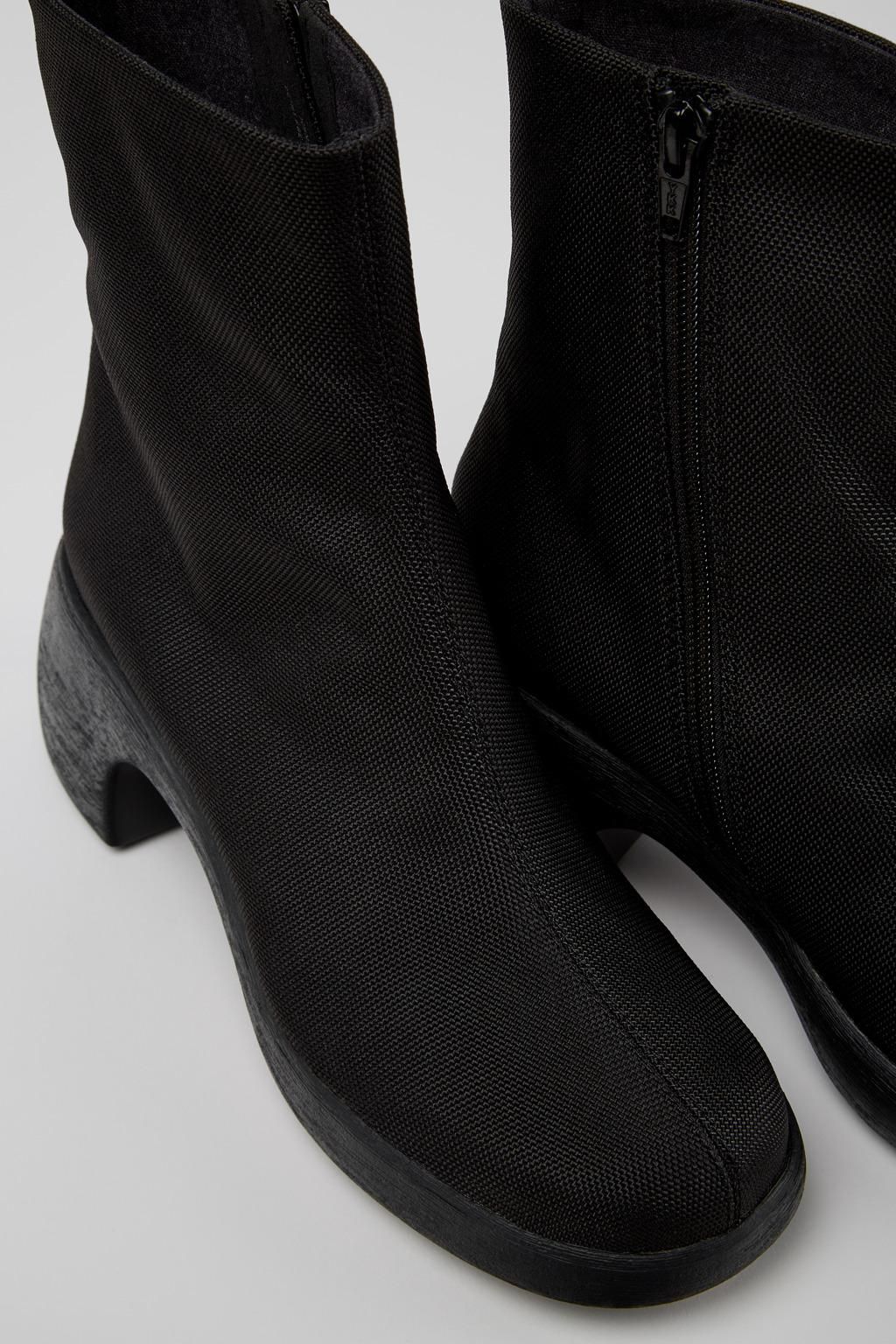 캠퍼 리사이클 폴리에스터 여성 앵클 부츠 Thelma 블랙 K400756-001 BLACK - 상세 이미지 2