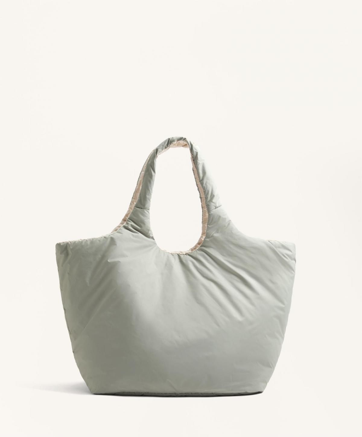 오이쇼 카키 베이지 리버시블 23L 라지 쇼퍼백 4117/580 TWO-TONE - 메인 이미지
