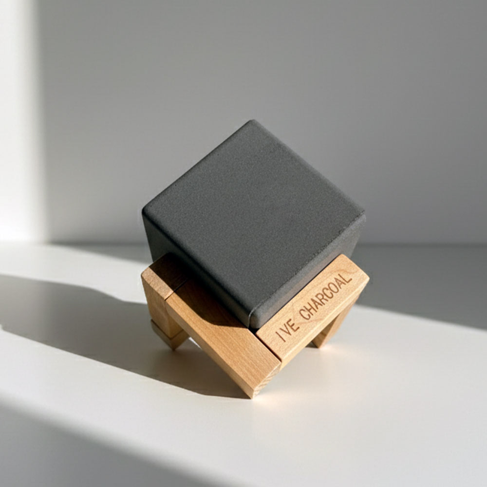 하프큐브 Level2 천연 제습제 반영구 탈취제 습기제거제 옷장 신발장 200g, 1개