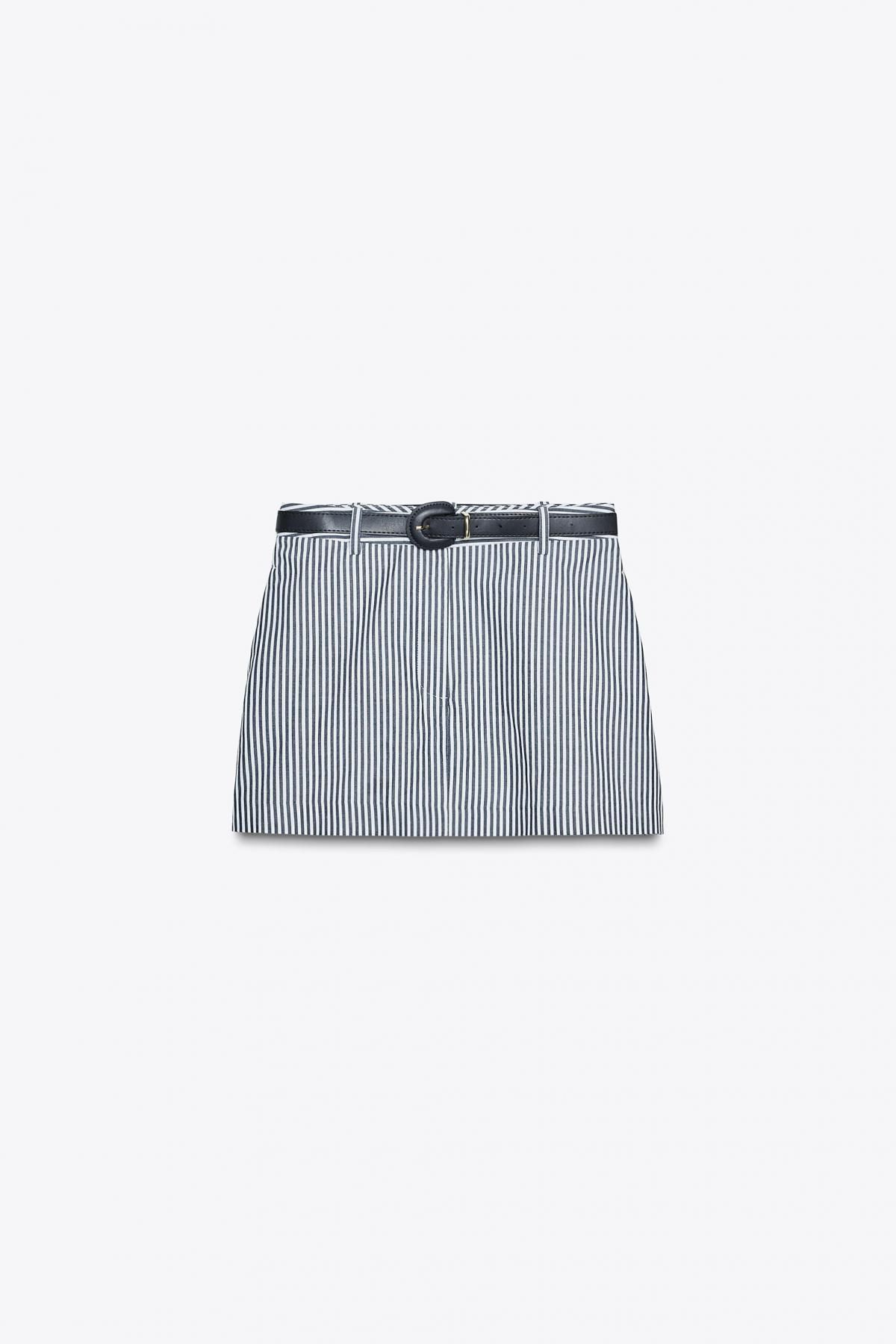 자라 스트라이프 벨트 스커트 팬츠 1478/110 STRIPED - 메인 이미지