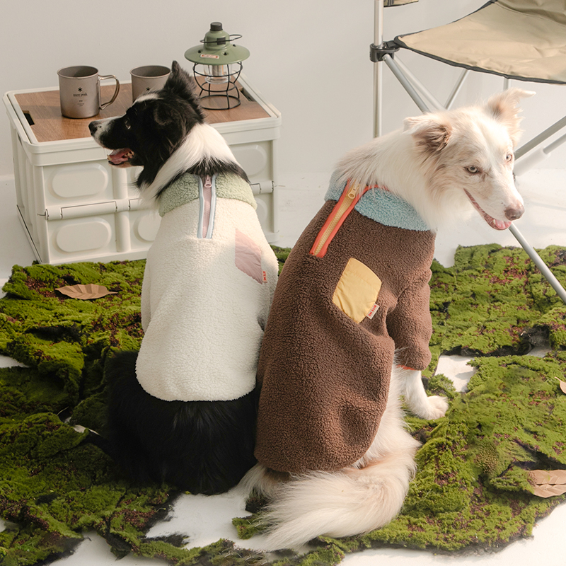 바잇미 플리스 강아지후리스 점퍼 강아지바람막이 잠바