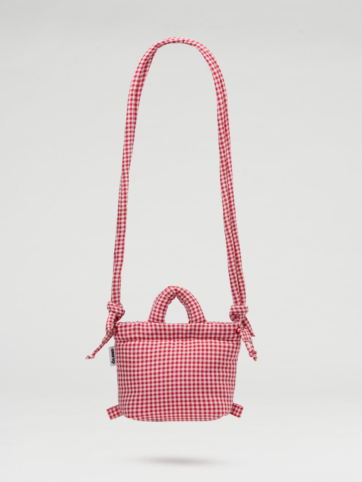 올랜드 체크 미니 크로스 소프트백 Micro Ona 54836328530255 VICHY RED - 상품 이미지