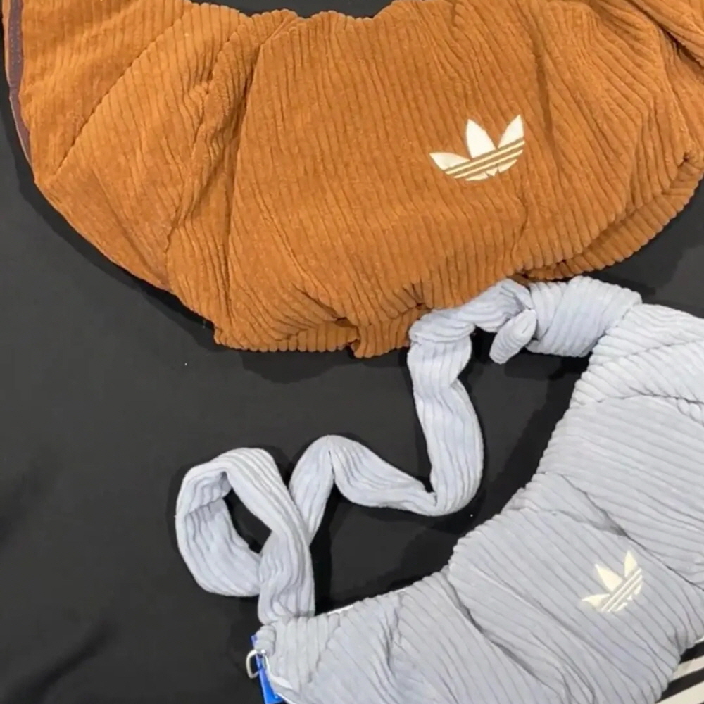 아디다스 오리지널 포츈 코듀로이 숄더백 토트백 2colors/2size KT0860/61 - 상세 이미지 3