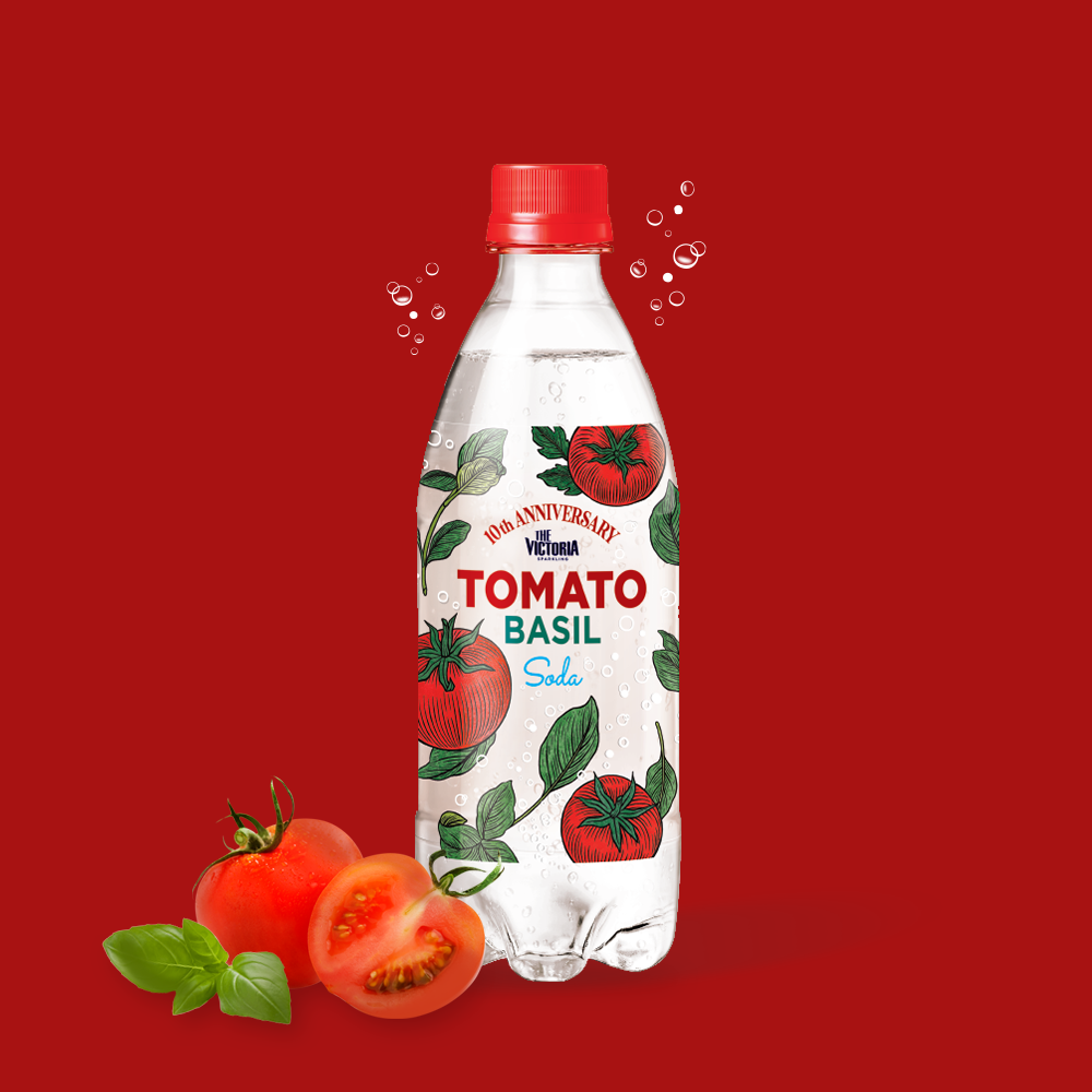 더 빅토리아 탄산음료 토마토 바질 소다 500mL 20개