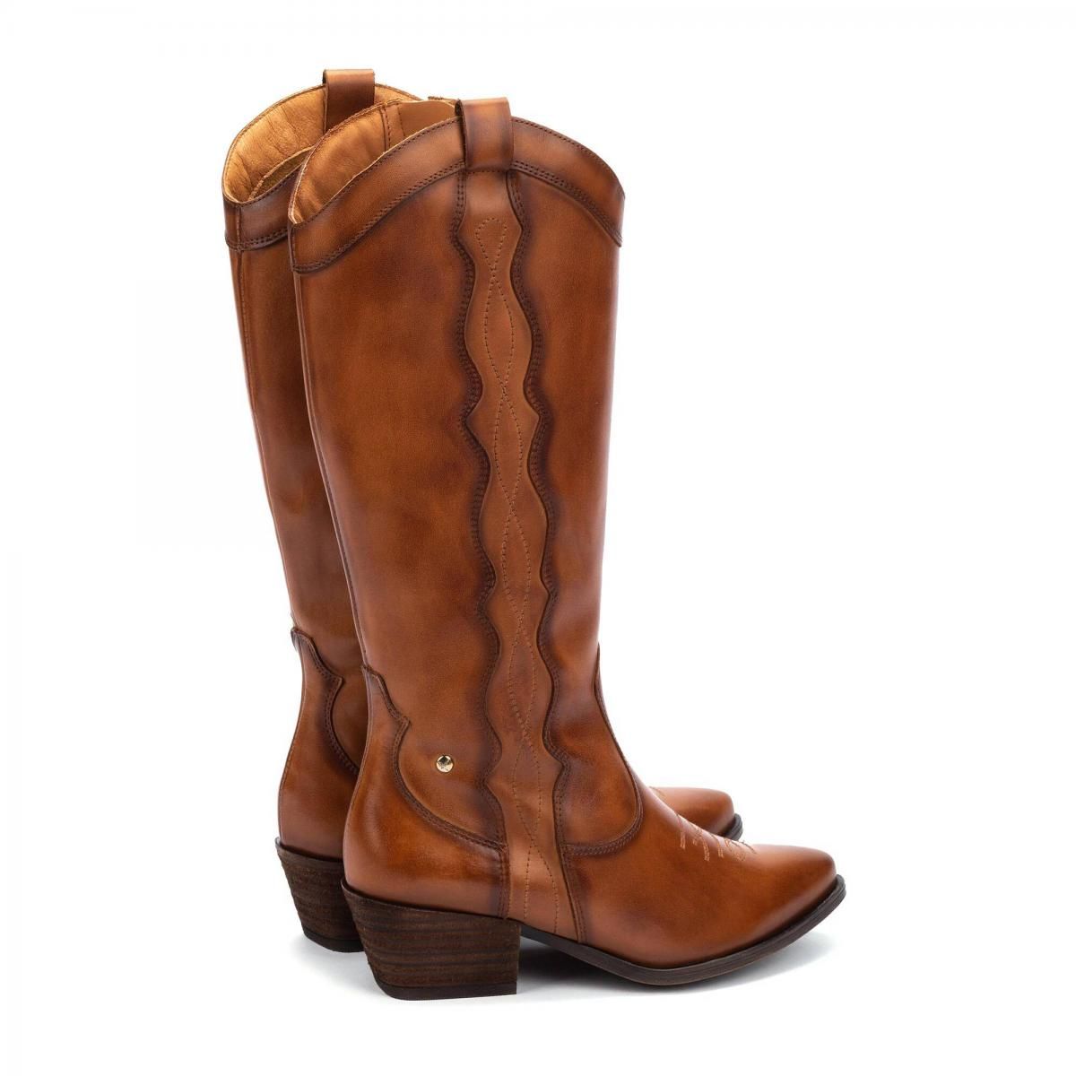피콜리노스 웨스턴 클래식 카우걸 롱부츠 VERGEL W5Z-9546 BRANDY - 상세 이미지 4
