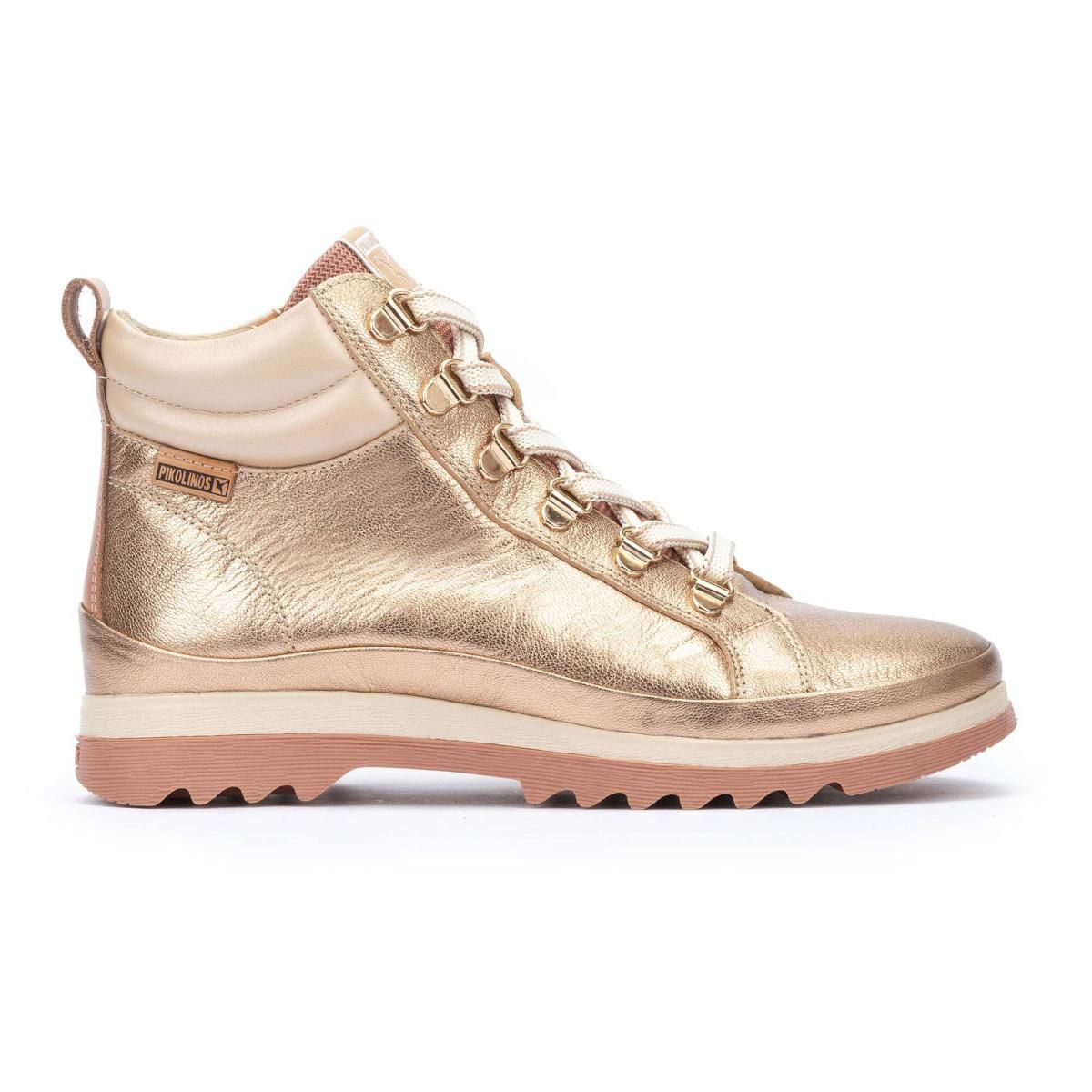 피콜리노스 메탈릭 컴포트 메모리폼 앵클부츠 VIGO W3W-8564CLC1 CHAMPAGNE - 상품 이미지