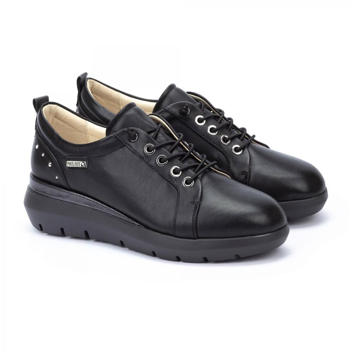 피콜리노스 청키솔 컴포트 블랙 스니커즈 RUEDA W2A-6805C1 BLACK - 상세 이미지 2