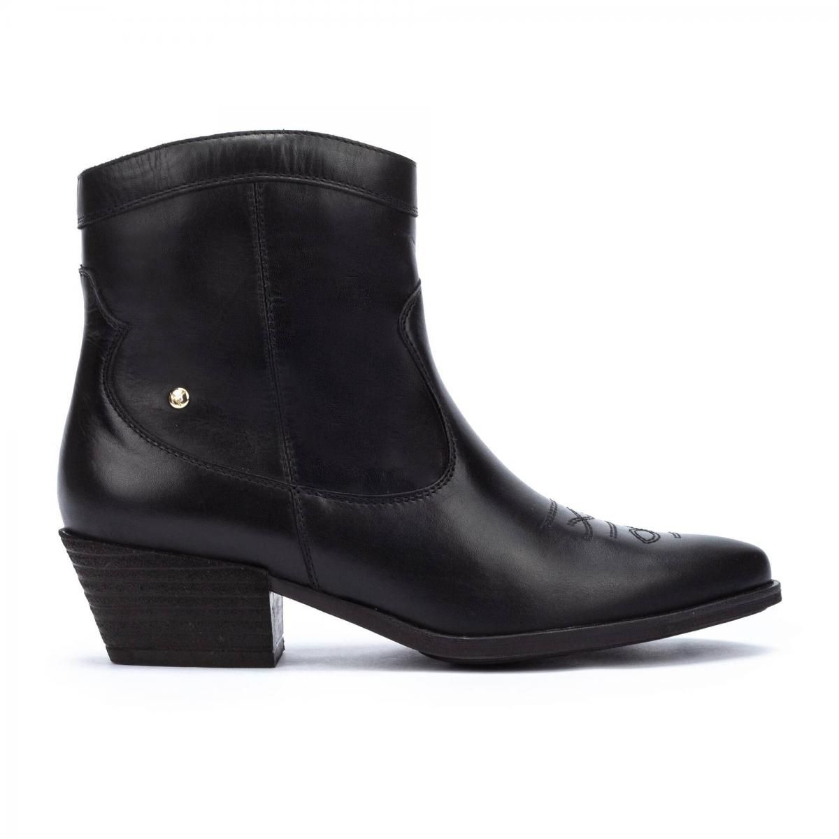 피콜리노스 웨스턴 앵클부츠 VERGEL W5Z-8975 BLACK - 메인 이미지
