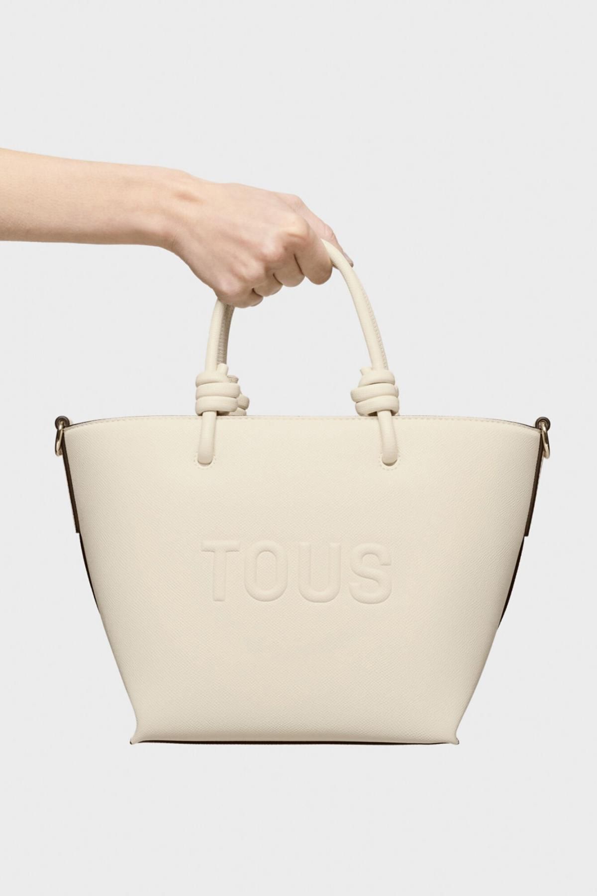 토스 베이직 미니멀 베이지 토트백 TOUS La Rue 뉴 5510725 BEIGE - 메인 이미지