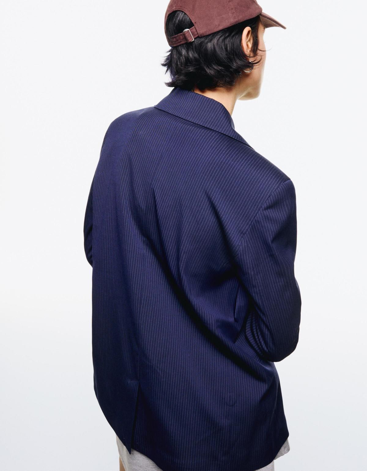 버쉬카 버튼 블레이저 1490/752 NAVY - 상세 이미지 4