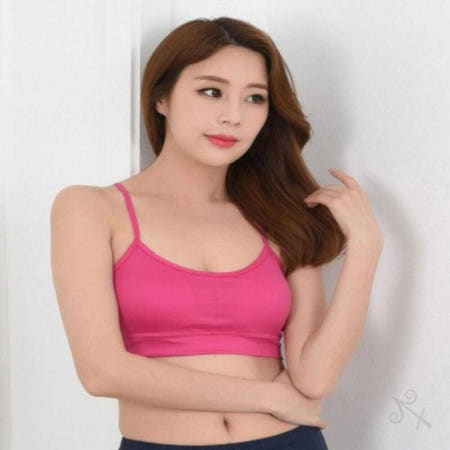캔캔토토 캡내장 브라 엑스자 탑끈 스포츠탑브라 노와이어브래지어 여자브래지어