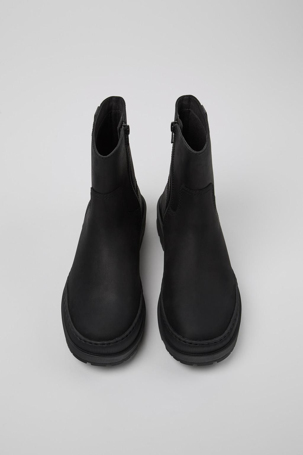 캠퍼 테크니컬 누벅 앵클부츠 Brutus Trek K400782-001 BLACK - 상세 이미지 4