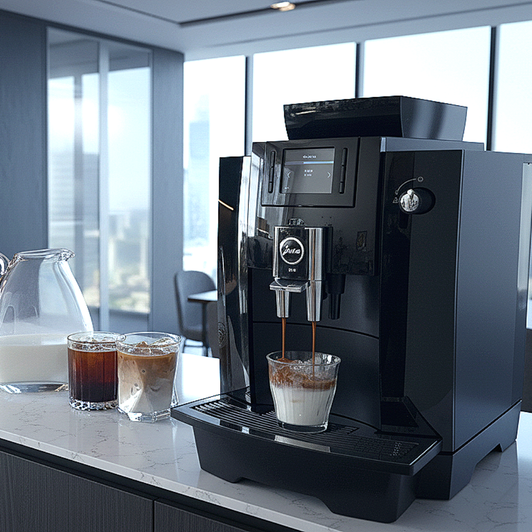 유라커피머신 WE6 전자동커피머신기 사무실 자동 원두 회사 병원 고급 미용실 정식수입품 - 상세 이미지 3