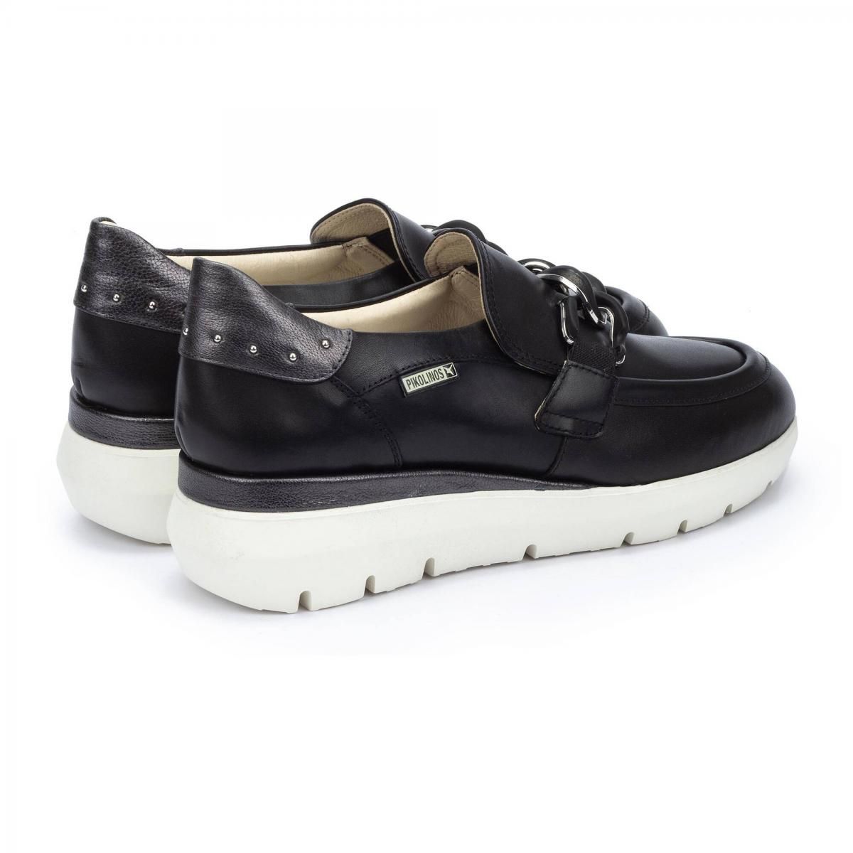 피콜리노스 스포티 테크니컬 체인 플랫폼 로퍼 RUEDA W2A-3883C1 BLACK - 상세 이미지 4