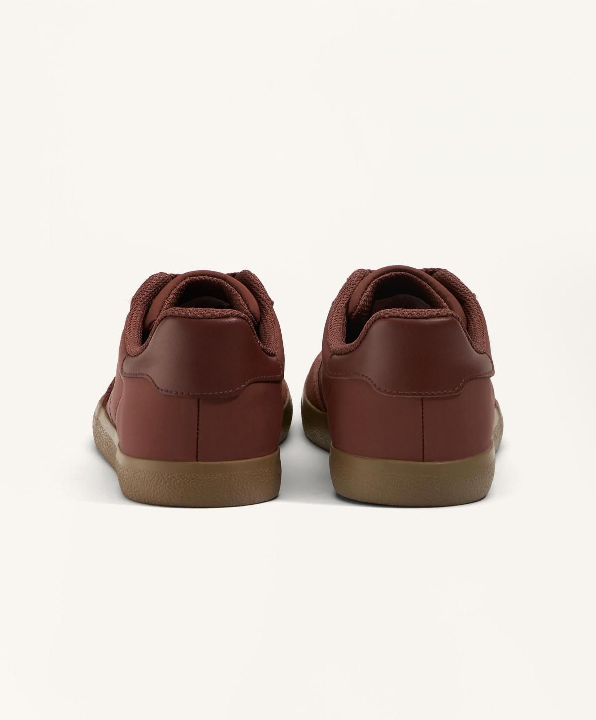오이쇼 레트로 나일론 스플릿 레더 베이직 스니커즈 1154/680 TERRACOTTA - 상세 이미지 5
