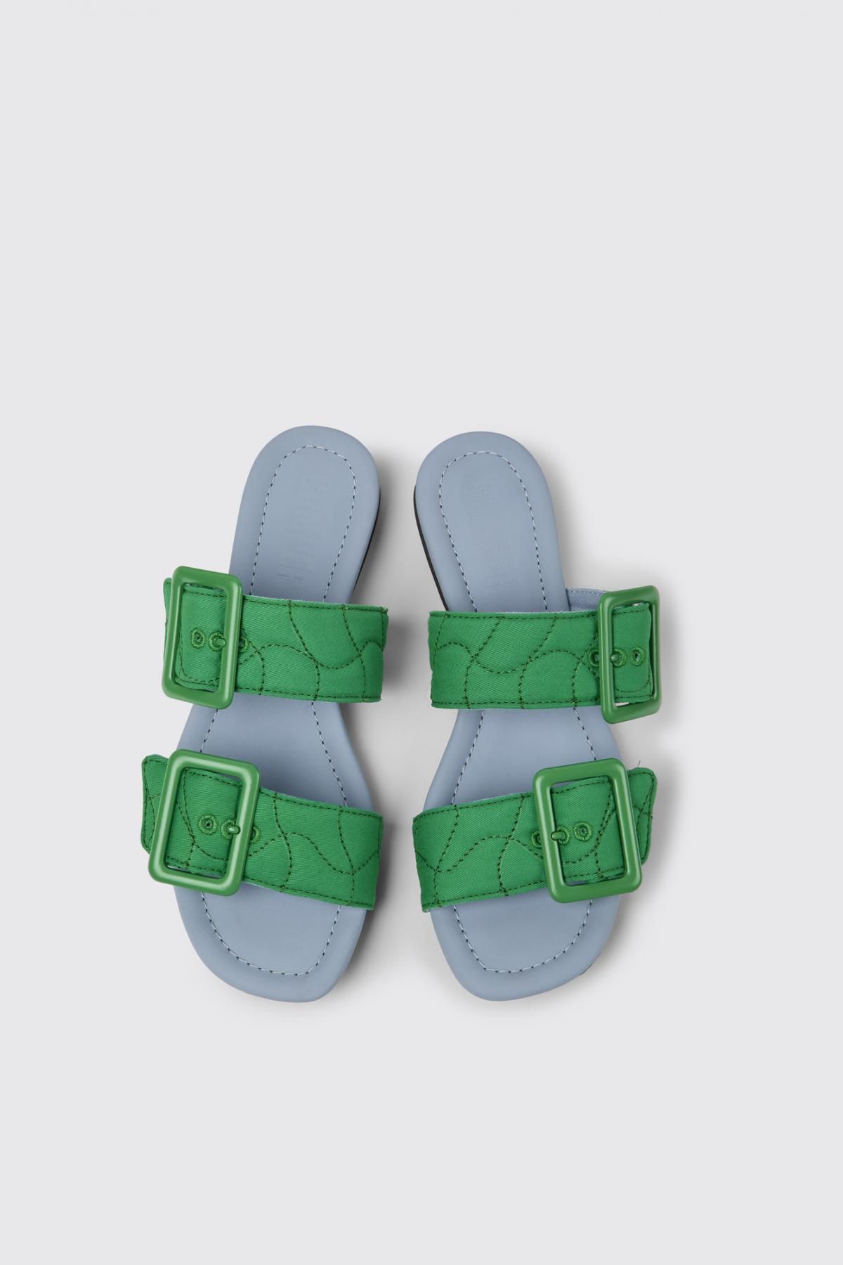 캠퍼 그린 스트랩 샌들 Casi Myra K201372-004 GREEN - 상세 이미지 4