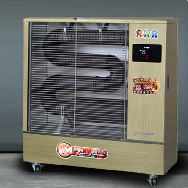 화레이 원적외선 전기난로 돈풍기 온풍 팬 히터 10.5KW FNEH-1100F - 메인 이미지