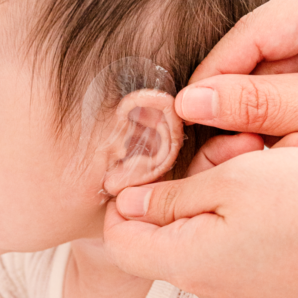 아가드 아기 귀방수 스티커 60매 패치 방수밴드 실리콘 테이프