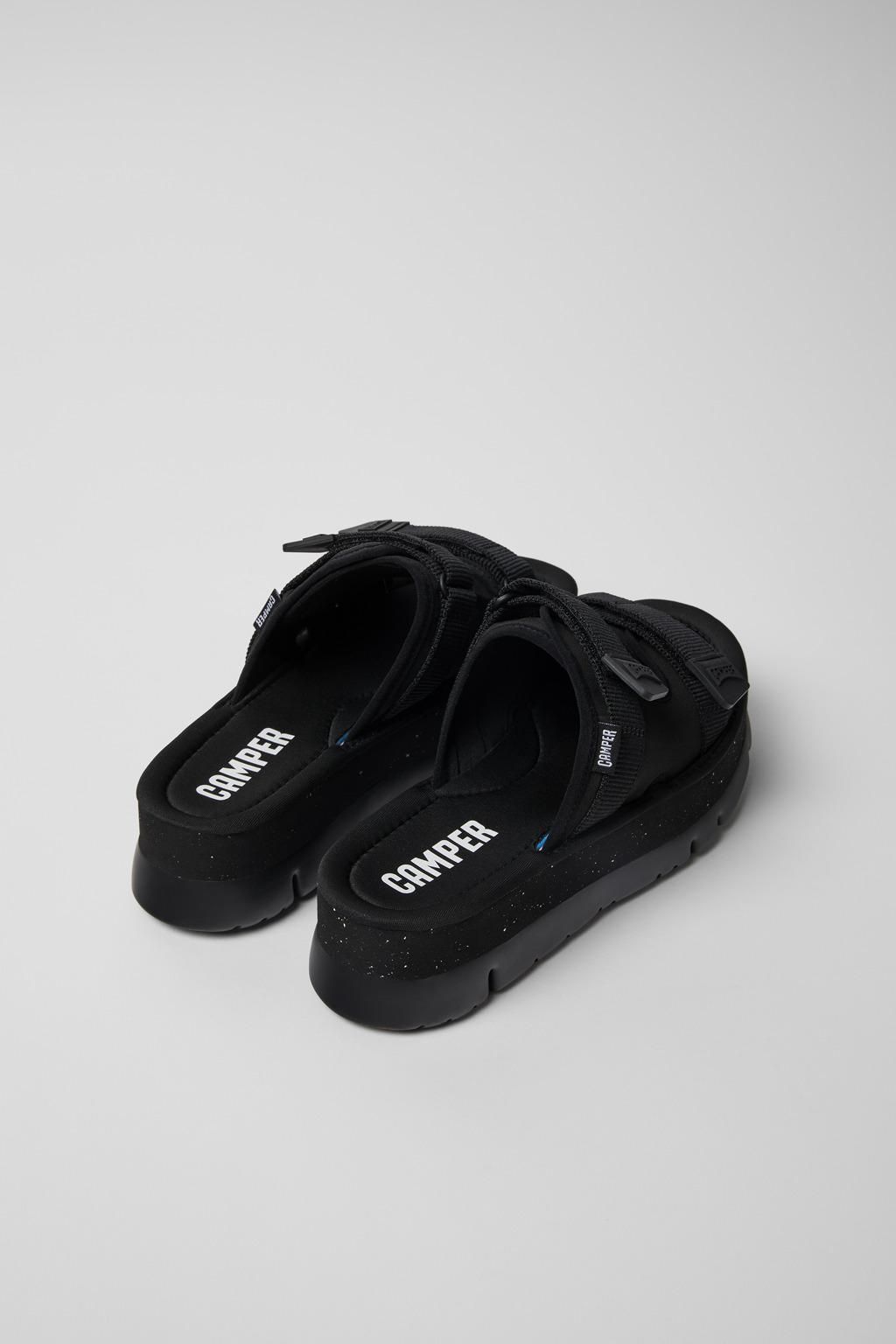 캠퍼 플랫폼 리사이클 네오프렌 블랙 슬라이드 샌들 Oruga Up K201650-001 BLACK - 상세 이미지 3