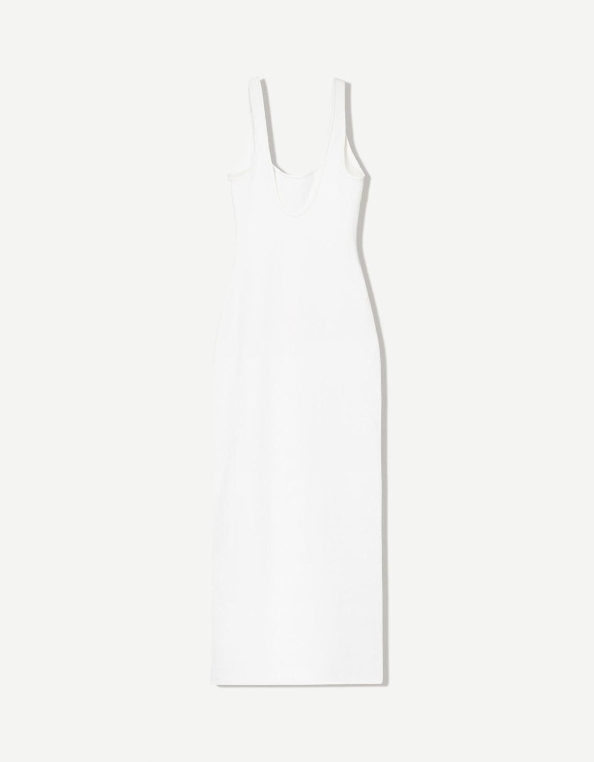 버쉬카 스트래피 미디 원피스 0542/205 OFF WHITE - 상세 이미지 5