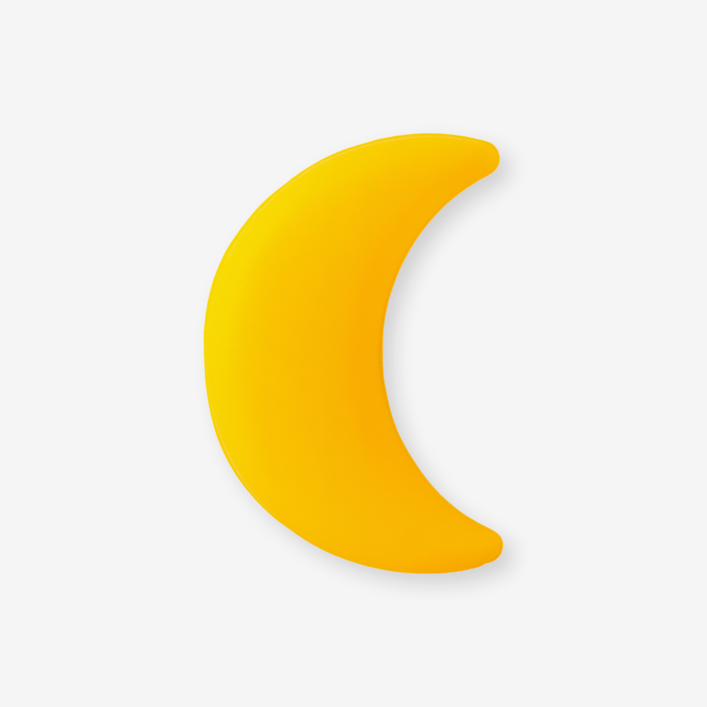 [E14전구선물]CRESCENT MOON 벽등 E14 옐로우 - 상품 이미지