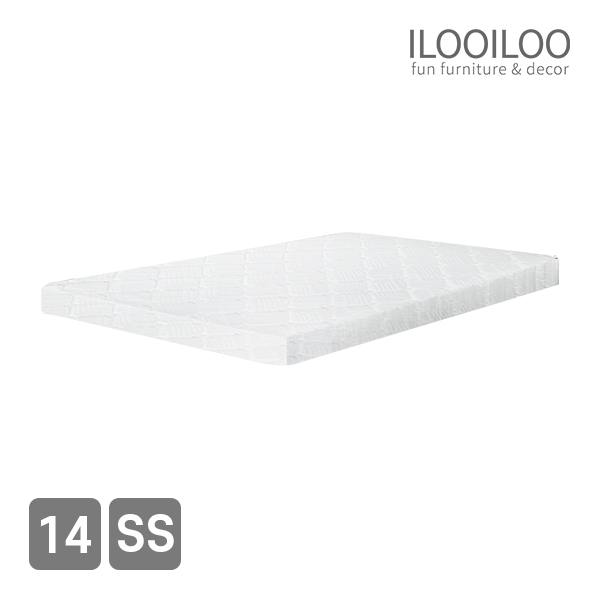 일루일루 14cm 메모리폼본넬스프링 슈퍼싱글 매트리스 / 110x200cm