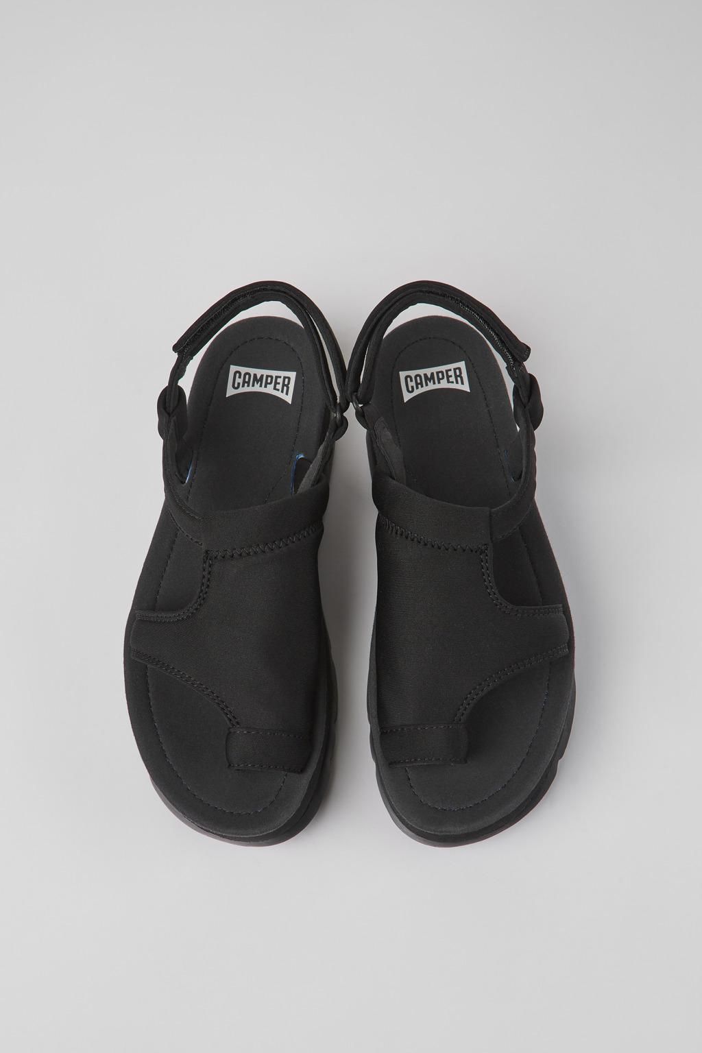 캠퍼 블랙 플랫폼 스트랩 샌들 Oruga Up K201543-001 BLACK - 상세 이미지 4