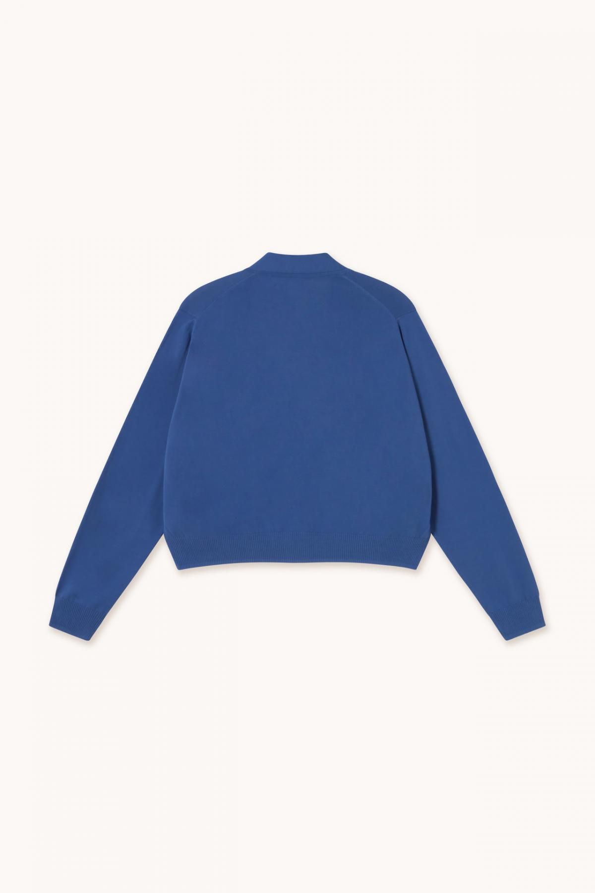 타이니코튼 크롭 브이넥 니트 카디건 라라 SS25-775M86 ONE COLOR - 상세 이미지 5
