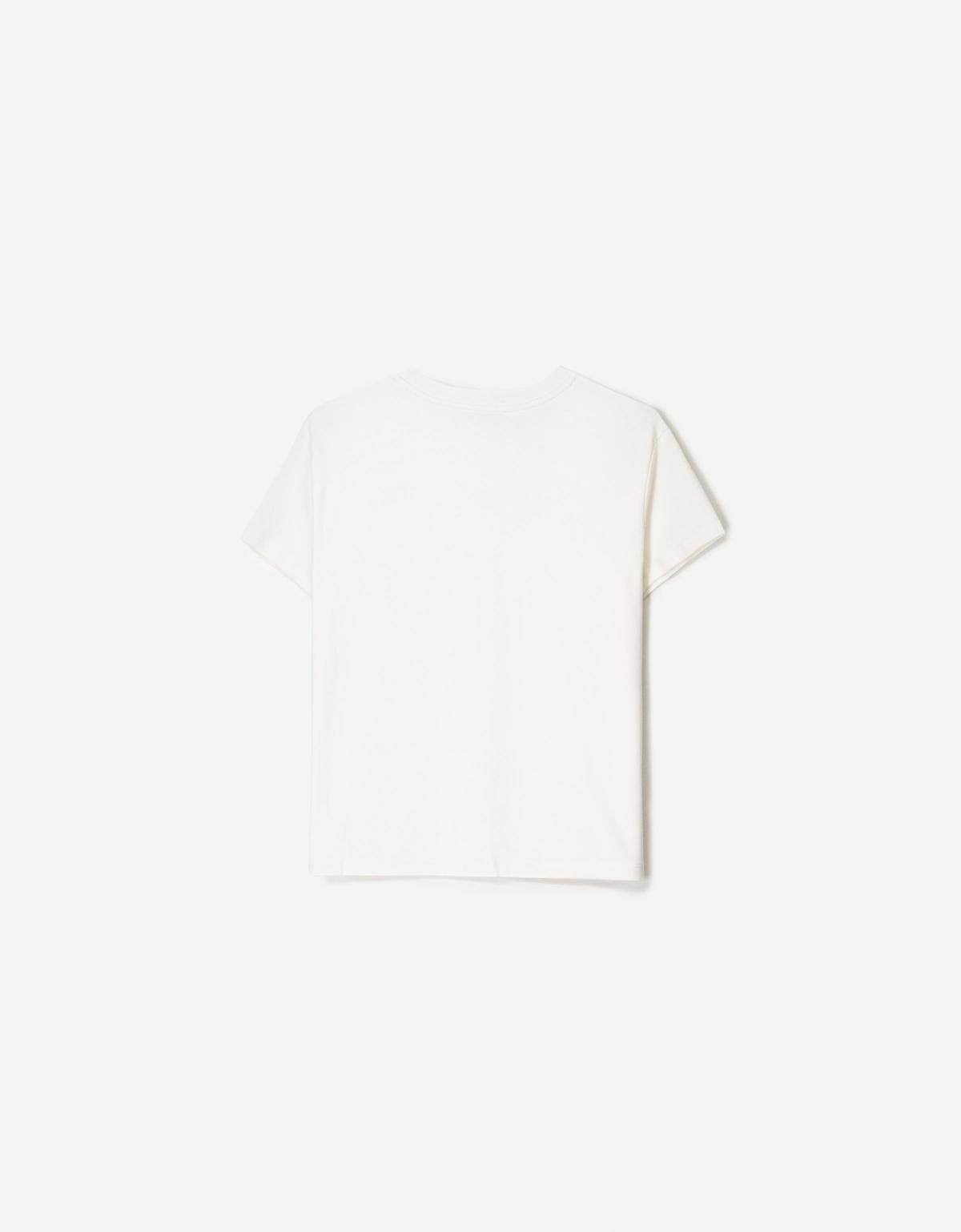 버쉬카 헤비 코튼 반팔 티셔츠 2331/443 OFF WHITE - 상세 이미지 2