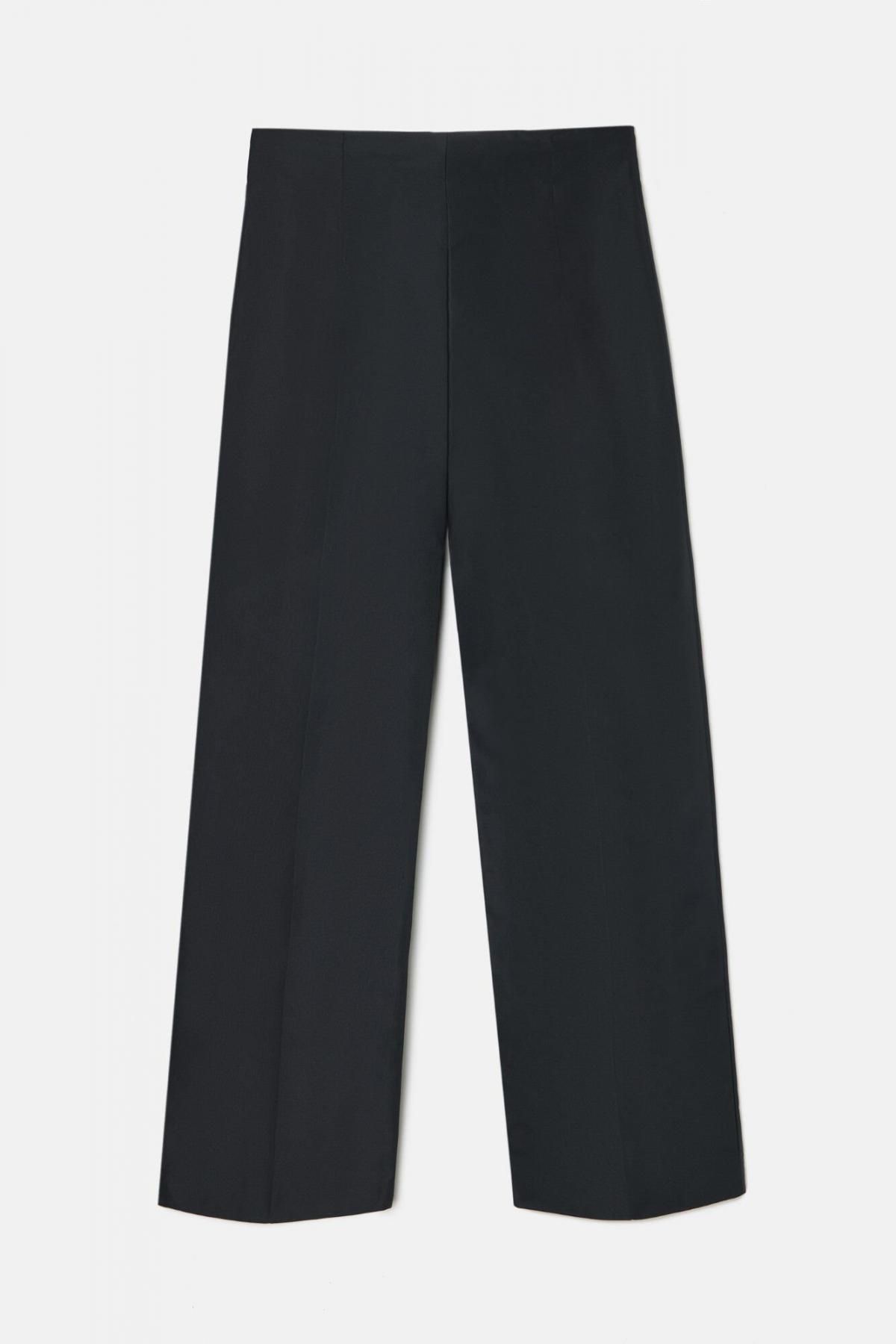 실본 테크니컬 타페타 스트레이트핏 정장 팬츠 6398251 NEGRO - 상세 이미지 5