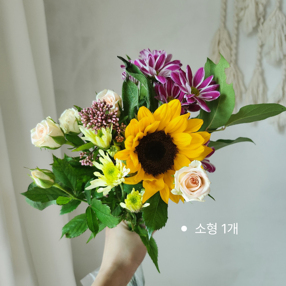 [화담소] 생화 꽃다발 1+1 꽃집 생일 축하 선물 결혼기념일 전국 택배 - 상세 이미지 5