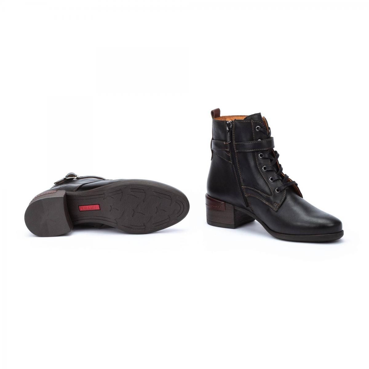 피콜리노스 클래식 와이드 앵클 부츠 MALAGA W6W-8996C1 BLACK - 상세 이미지 5