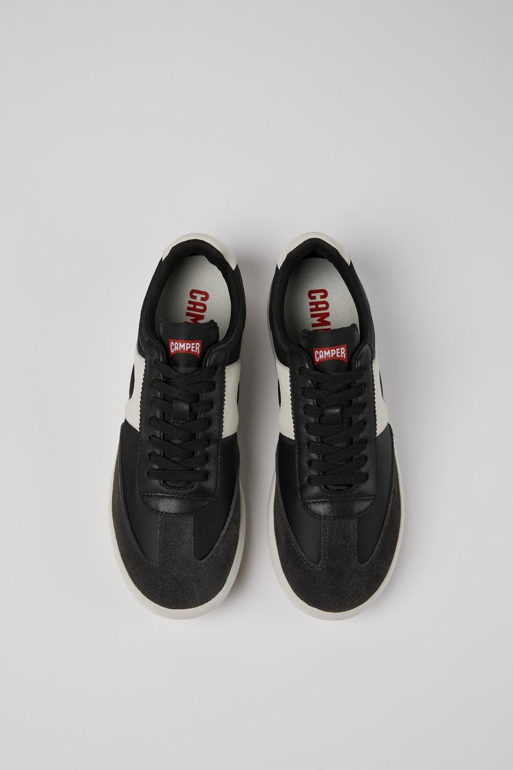 캠퍼 테크니컬 경량 로우탑 스니커즈 Pelotas Xlite K201532-002 BLACK - 상세 이미지 4