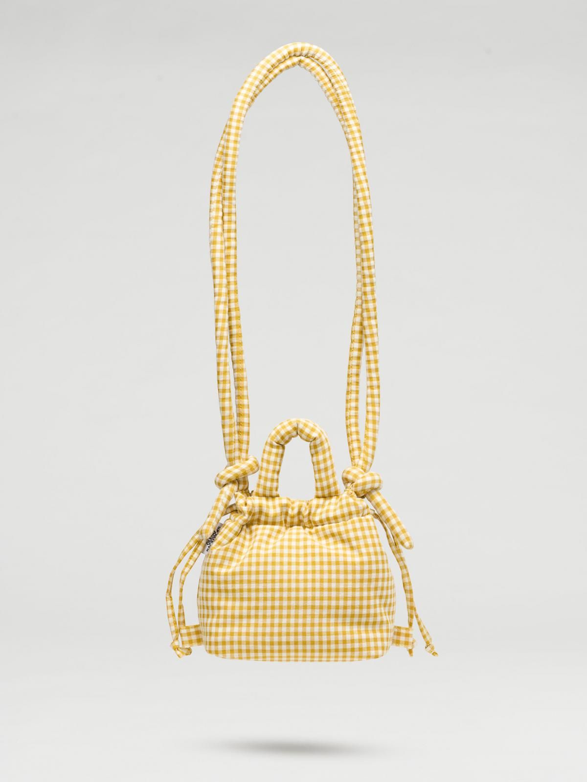 올랜드 라이트옐로우 미니멀 소프트 마이크로 버킷백 Micro Ona Soft Bag 49210621722959 VICHY YELLOW - 메인 이미지